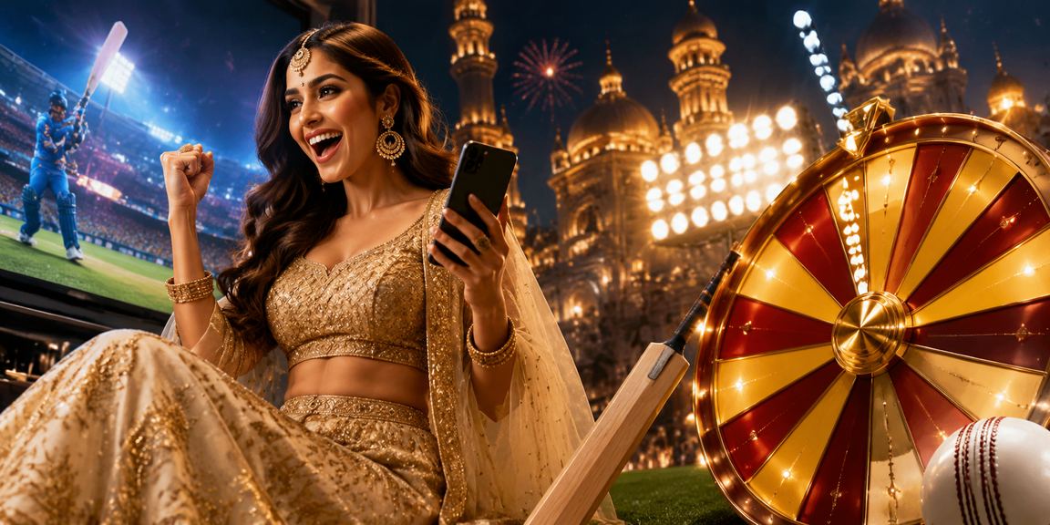 Lucknow woman betting on cricket with traditional outfit and phone